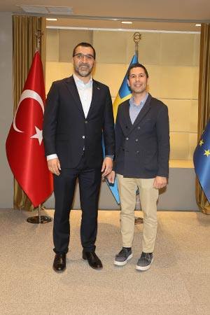 Feyzi Kaya İsveç Fahri Konsolosu Oldu