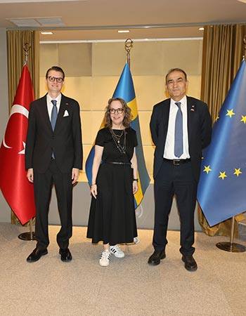 Feyzi Kaya İsveç Fahri Konsolosu Oldu