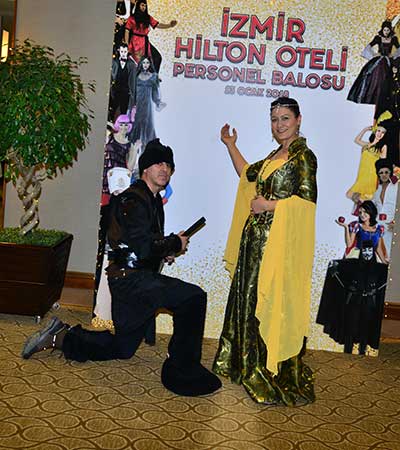 Hilton İzmir’De Kostüm Şenliği