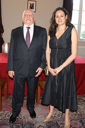 Saraç’A Fransa’Dan Akademik Şövalyelik Nişanı