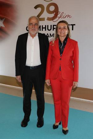 Elban Çiftinden Cumhuriyet Resepsiyonu