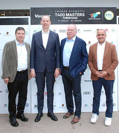 Vosmer T400 Masters Tenis Turnuvası Ktk’De