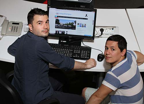 Üniversite gençliği birbirinden haberdar