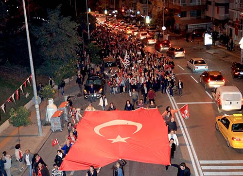 Karabağlarda Cumhuriyet Coşkusu yaşandı