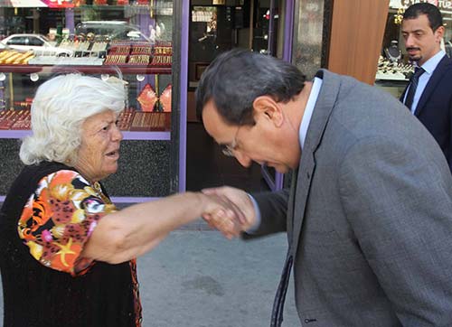 Batur bayramlaşma programına başladı