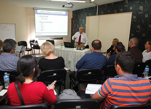 Belediye personeline proje eğitimi 