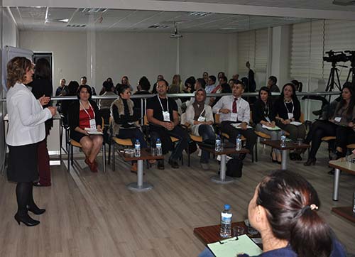 Eğiticilere Doğum atölyesinde eğitim  