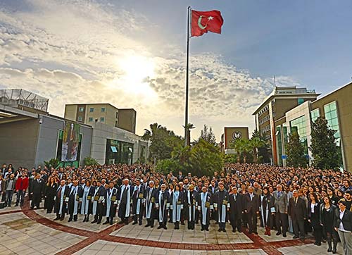 Büyük Önder Mustafa Kemal Atatürk, Yaşar Üniversitesinde anıldı.