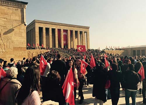 Foçalılar, 10 Kasımda Yüce Atamızın huzurunda