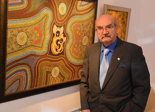 Aborjin sanatı Çetin Emeçte