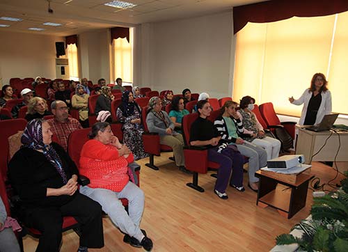 Karabağlar'da diyabet için farkındalık semineri