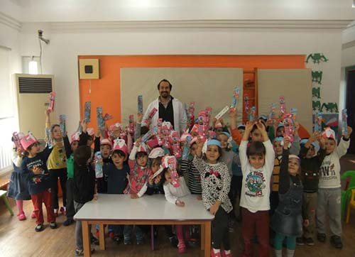 Minikler ağız ve diş sağlığı konusunda bilgilendi