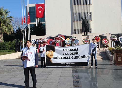 10 Kasım Yas Değil Mücadele Günüdür