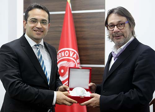 Göztepeden Başkan Atilaya Stat teşekkürü