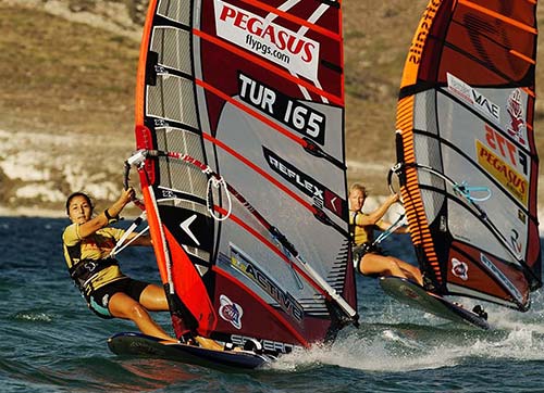 Rüzgarın kızı dünya şampiyonu