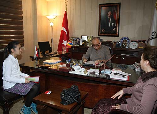 Öğrenciler istedi, Başkan Karabağ kabul etti