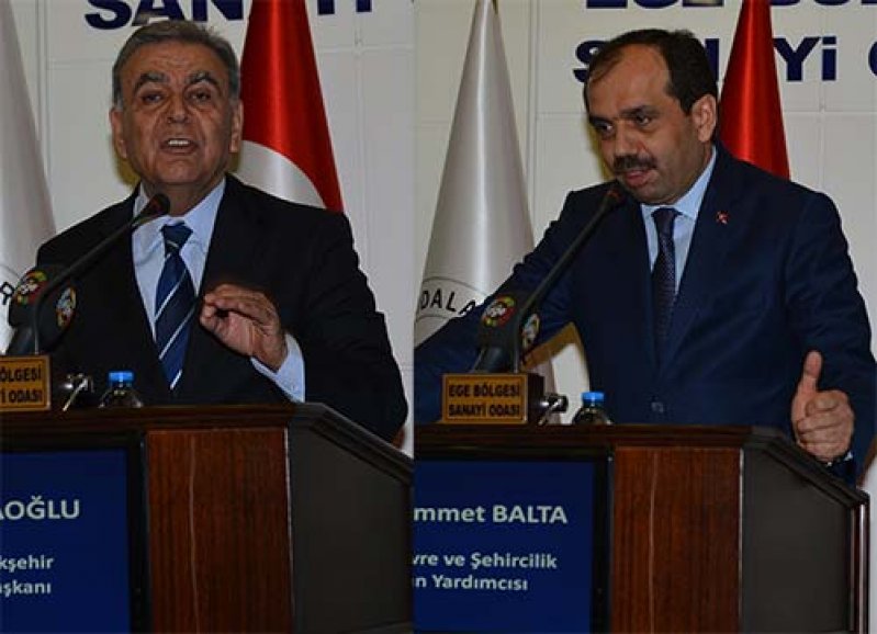 Balta hak verdi, Kocaoğlu destek istedi