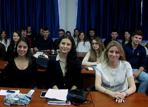 EGİAD Başkanı Gençlerin Arasında