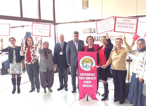 Kadınlarda seçme ve seçilme kutlaması