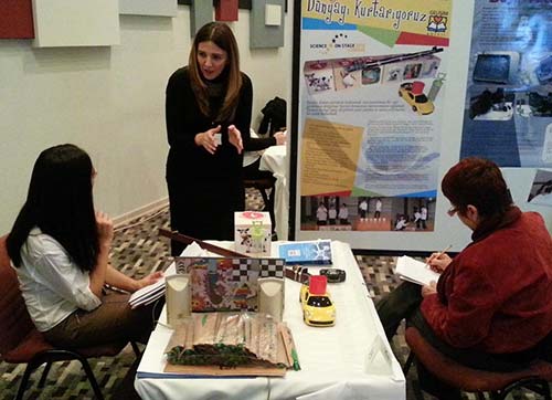 Gelişim Avrupa Bilim Festivalinde Türkiyeyi temsil edecek