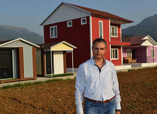 Türkoğlu prefabrik yeni fabrikasında