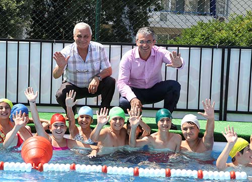 Karşıyakalı çocukların yaz okulu keyfi