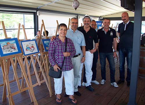 Urlada karikatür sergisi