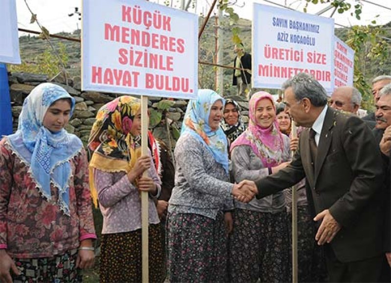 İzmirin malları için üretici de ayağa kalktı