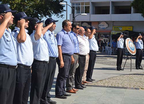Dikili'de Zabıta Haftası kutlamaları başladı