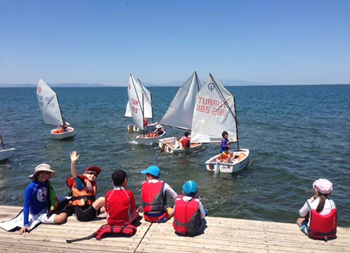 İTK Yelken Kulübü yaz döneminde de çalışmalarına devam etti