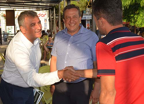 CHPli Rodoplu seçim turlarına devam ediyor