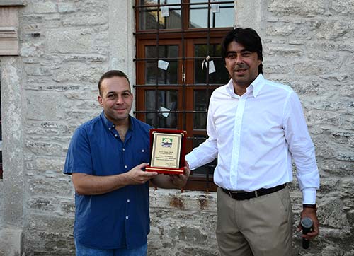 Foçalı Balıkçı Sanat Sokağı'nda