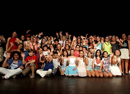 Kursiyerlerden muhteşem final