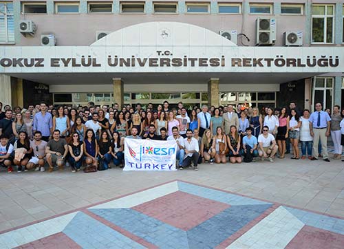Dokuz Eylül Üniversitesi Erasmus Öğrencilerine merhaba dedi