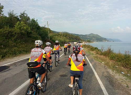 Egeli bisikletçiler Avrupa yakasında