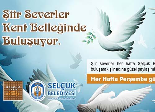 Şiir Severler Kent Belleğinde Buluşuyor