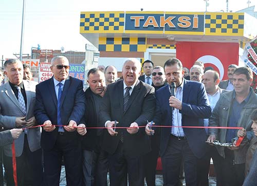 Menderese modern taksi durakları