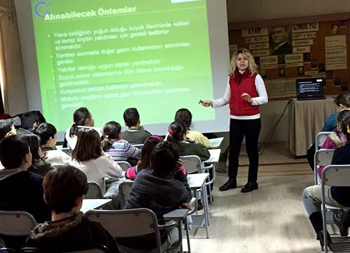 10 bin öğrenciye çevre ve afet eğitimi verildi