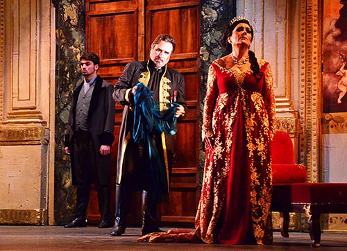 TOSCA OPERASININ PRÖMİYERİ  İZDOB ELHAMRA SAHNESİNDE