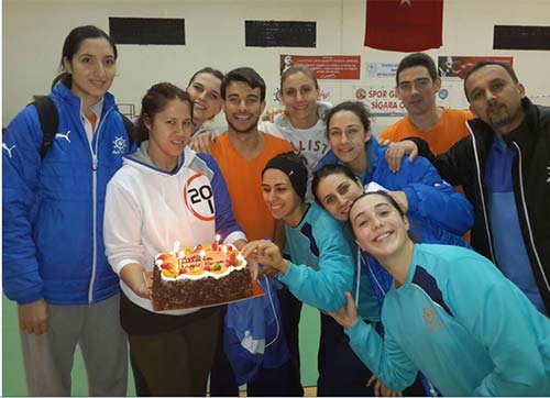 Rota Koleji'nde sürpriz parti