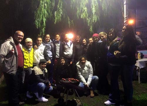 Şampiyon ragbiciler yeni yıla 