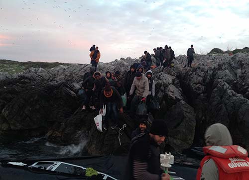 98 göçmeni daha yakalandı