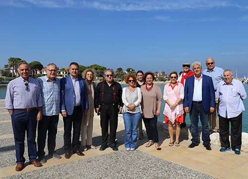 Basın Konseyi üyeleri Çeşmede