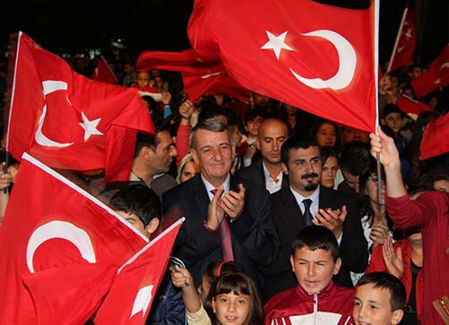 Gaziemirde 29 Ekim coşkusu