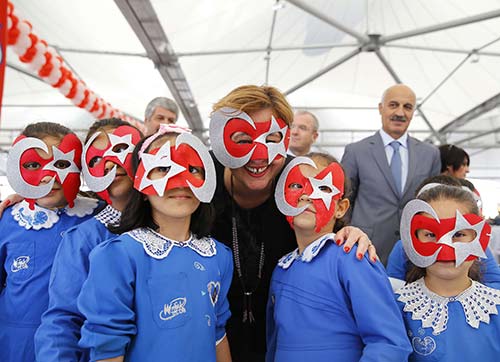 Konaklı çocuklar Cumhuriyeti şenlikle kutladı