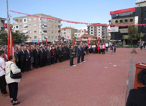 Cumhuriyetin 92. Yılı Narlıderede törenlerle kutlandı