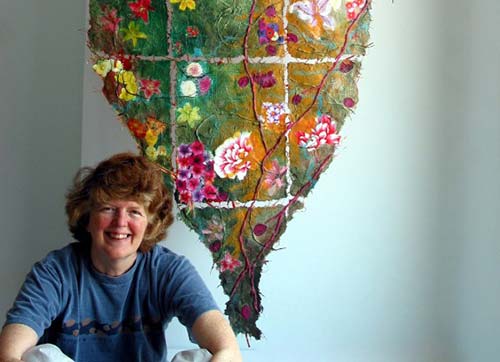 ULUSLARARASI KAĞIT SANATÇISI JANE INGRAM ALLEN İZMİRDE 