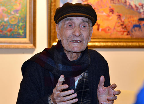 Ünlü ressam Balaban İzmir'li sanatseverlerle buluştu