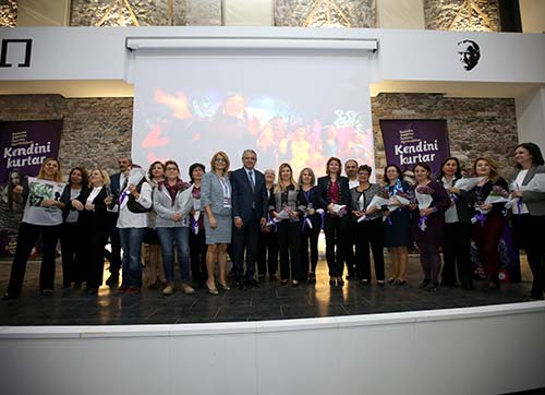 Kadına şiddeti yeryüzünden sileceğiz