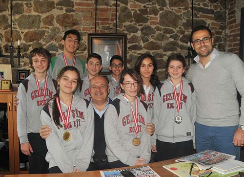 GELİŞİMİN ULUSLARARASI MATEMATİK BAŞARI GELENEĞİ SÜRÜYOR...